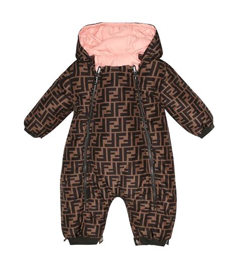 fendi designer prams|fendi baby onesie.